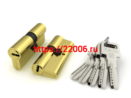 Цилиндровый Fuaro (Фуаро) механизм R600/70 mm (25+10+35) PB латунь 5 кл. Цилиндровый Fuaro (Фуаро) механизм R600/70 mm (25+10+35) PB латунь 5 кл.