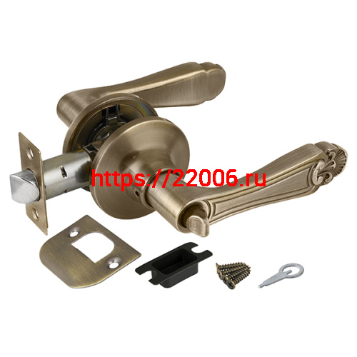 Ручка Punto (Пунто) защелка 6037 MAB-B (фик.) мат. бронза Ручка Punto (Пунто) защелка 6037 MAB-B (фик.) мат. бронза