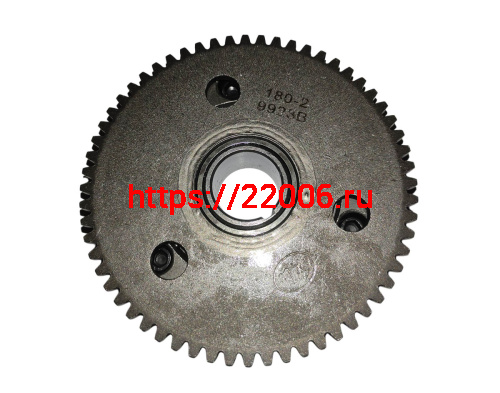 Шестерня обгоной муфты электростартера  GY6-180 1P62F WD180 (162F.06.310) фото 2