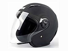 Мотошлем VIRTUE MD-207 открытый черный матовый (M)