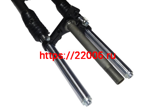 Вилка телескопическая передняя TRICKLER 2 в сборе (барабанный тормоз) фото 4 Вилка телескопическая передняя TRICKLER 2 в сборе (барабанный тормоз) фото 4