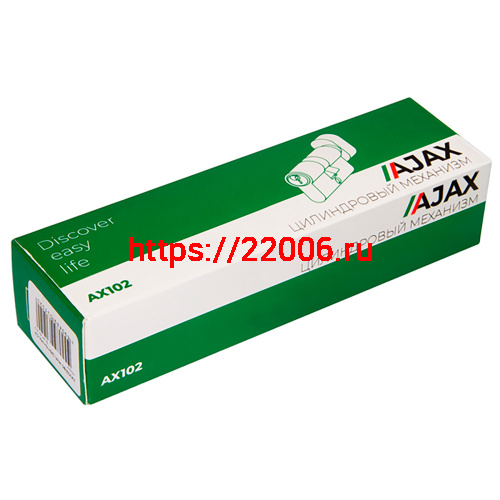 Цилиндровый Ajax (Аякс) механизм (AX100/80) AX1000Key80 (35+10+35) CP хром фото 2 Цилиндровый Ajax (Аякс) механизм (AX100/80) AX1000Key80 (35+10+35) CP хром фото 2