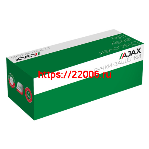 Ручка Ajax (Аякс) защелка DK682 PB-PS (6082 PB-P) (без фик.) золото фото 2