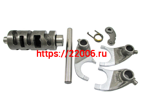 Вал с вилочками переключения передач 154FMI TTR125