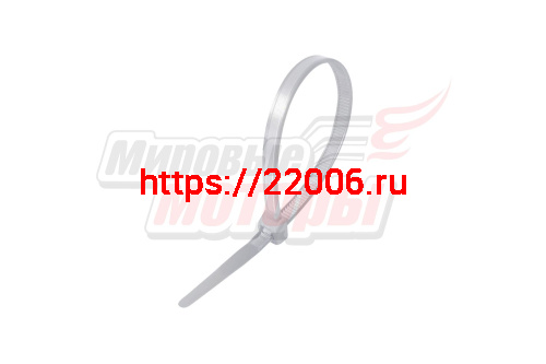 Хомут нейлоновый 3,6*400 мм белый (уп=100 шт.)