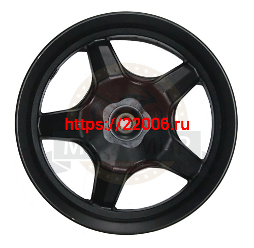 Обод 12" задний литой, барабан. тормоз WIZARD LED (5-ти лучевой) (056) Обод 12" задний литой, барабан. тормоз WIZARD LED (5-ти лучевой) (056)