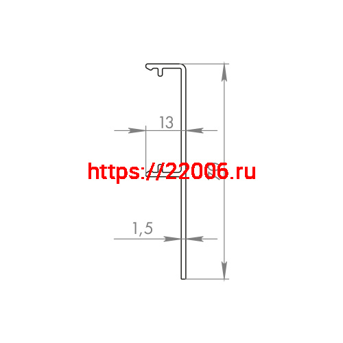 Декоративная Armadillo (Армадилло) планка SLD.Comfort-PRO/2000 cover BL черный фото 2 Декоративная Armadillo (Армадилло) планка SLD.Comfort-PRO/2000 cover BL черный фото 2