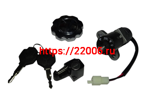 Замок зажигания COMBAT 400 (+ крышка бензобака) Замок зажигания COMBAT 400 (+ крышка бензобака)