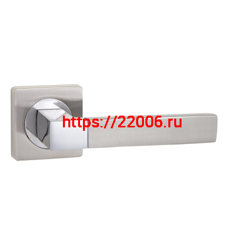 Ручка Ajax (Аякс) раздельная K.JK51.FUSION (FUSION JK) SN/CP-3 матовый никель/хром