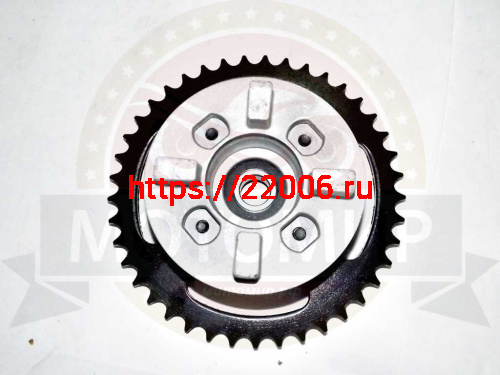 Звезда 41 зуб. (428) (d54mm - 4 x 49mm) цепи, задняя Альфа в сборе с основанием фото 2 Звезда 41 зуб. (428) (d54mm - 4 x 49mm) цепи, задняя Альфа в сборе с основанием фото 2