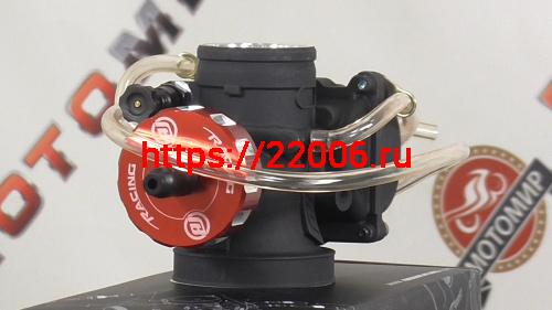 Карбюратор NIBBI Racing PWK38 (YJ), реком.двиг. 400-600 см3 (вход/выход 38 и 63 мм) фото 2