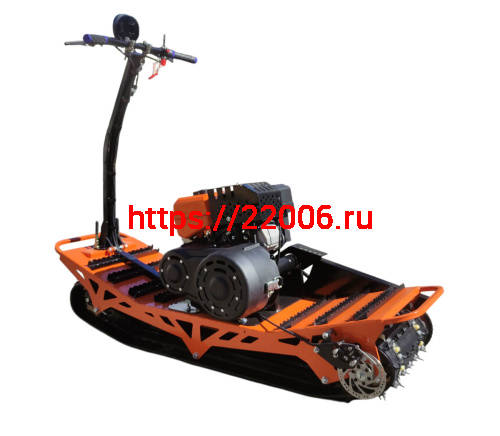 Мотосноуборд ИСКРА-2, вариатор TAV2-40, двигатель LIFAN KP270 10 л.с., фара, тормоз фото 2