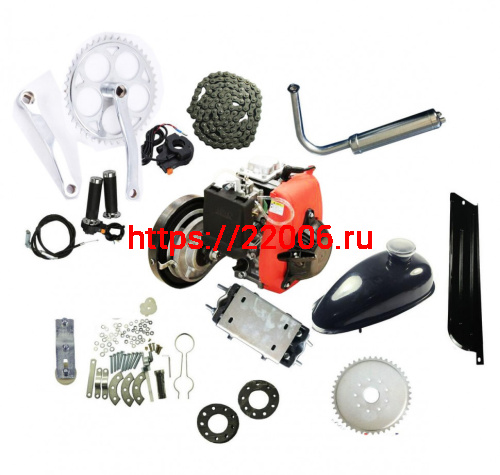 Двигатель 144F 4х такт. ременный редуктор (полный комплект для установки) Двигатель 144F 4х такт. ременный редуктор (полный комплект для установки)