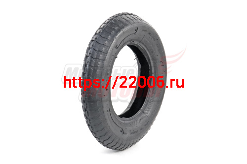 Покрышка тачки садовой 8" 3,50-8 камерная (БЕЗ КАМЕРЫ) МАРКИРОВАННАЯ