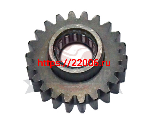 Шестерня заднего хода (паразитка), z22 Bullet 150 HQ150 (E00K144)