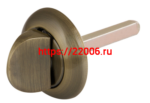 Ручка Fuaro (Фуаро) поворотная BKW8x75.R.HMR54 (HMR8x75) ABG бронза