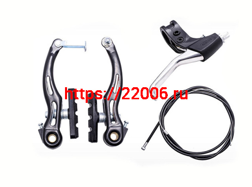 Набор V-тормоза металлический(перед.+задн) C.STAR Набор V-тормоза металлический(перед.+задн) C.STAR