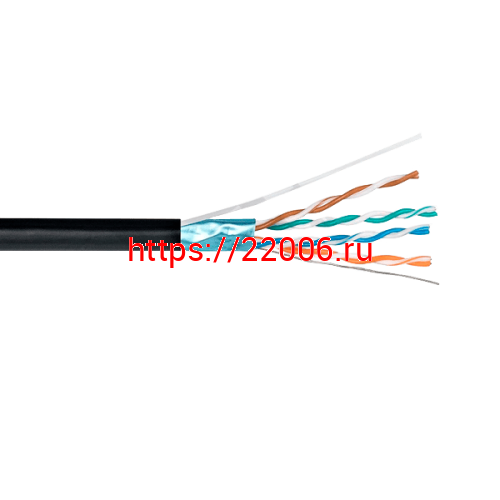 Кабель PLEXUS FTP 4PR 24AWG Cu CAT 5e, OUTDOOR (0.45) 305м Кабель PLEXUS FTP 4PR 24AWG Cu CAT 5e, OUTDOOR (0.45) 305м