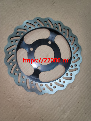 Диск тормозной задний (220x58x3) (отв: 4x57) TTR250a,TTR250Sa