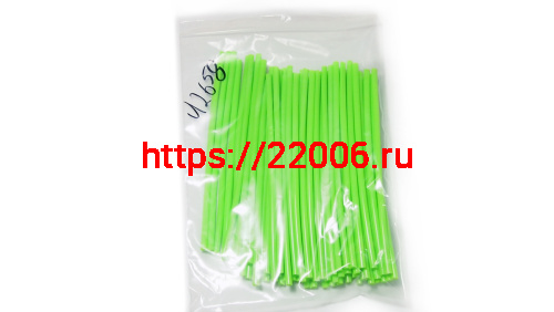 Накладки на спицы "Spoke Skins" 17/14 (компл.64шт) салатный