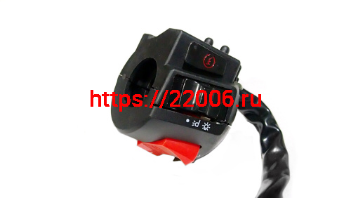 Переключатель трицикл АЯКС-030/035, правый (S-P59E080) фото 2