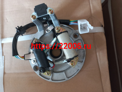 Статор генератора TTR 125  2 катушки двигатель без стартера 152FMI