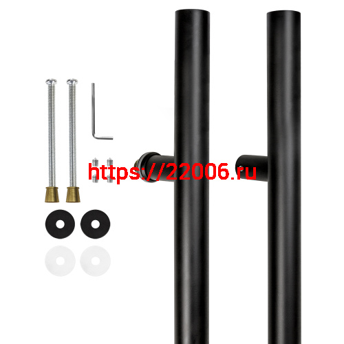 Ручка-скоба Fuaro (Фуаро) PULL.PH32/1200.22 INOX 304 (PH-22-32/1200-INOX) BLACK фото 2 Ручка-скоба Fuaro (Фуаро) PULL.PH32/1200.22 INOX 304 (PH-22-32/1200-INOX) BLACK фото 2