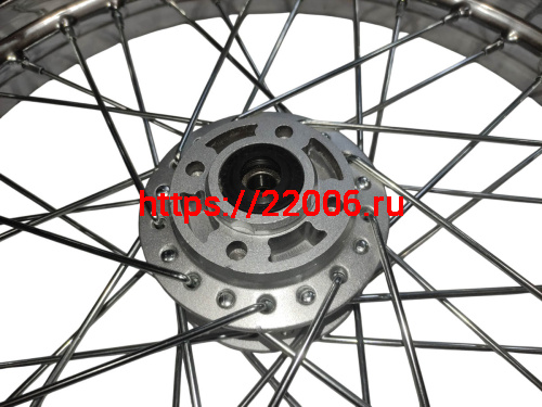 Обод 18'' передний спицы,  диск. тормоз 1,85*18  DESTRA 250 (T20B010800B00100) фото 2