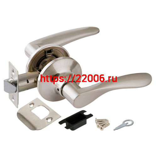 Ручка Punto (Пунто) защелка DK620 SN-PS (6020 SN-P) (без фик.) мат. никель Ручка Punto (Пунто) защелка DK620 SN-PS (6020 SN-P) (без фик.) мат. никель