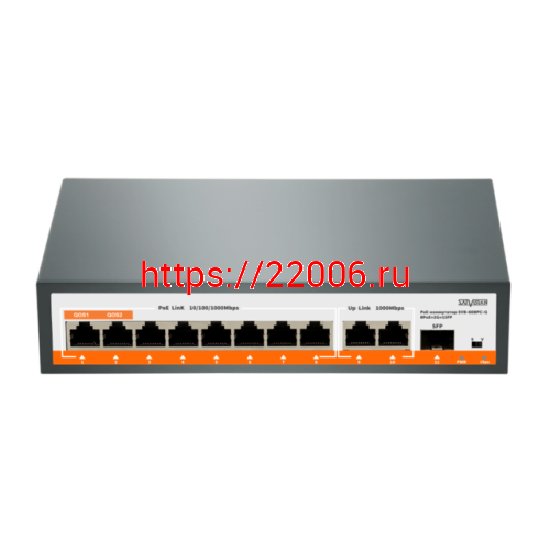 SVB-608PC-G POE коммутатор SVB-608PC-G POE коммутатор