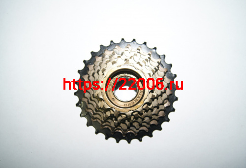 Звезда задняя 8-ск EDX8 коричневые, высокое качество