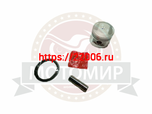 Поршень 56,50 мм 4 такт. 156/157FMI (СВ/CG125) палец 15мм  (кольца, палец, стопорн. кольца) (НАБОР)