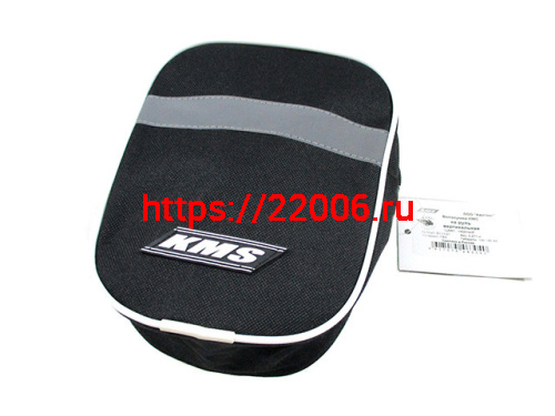 Велосумка KMS на руль, черная, матер-л ПВХ с водоотталк.пропиткой, светоотр.лента 3254003К Велосумка KMS на руль, черная, матер-л ПВХ с водоотталк.пропиткой, светоотр.лента 3254003К