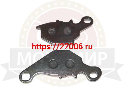 Колодки тормозные дисковые Suzuki AD110 (lets AZ 50) Yamaha Jog (SA-16) (пара) фото 2