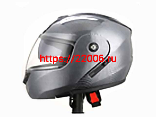 Мотошлем VIRTUE MD-903 трансформер с визором серый карбон (M) Мотошлем VIRTUE MD-903 трансформер с визором серый карбон (M)