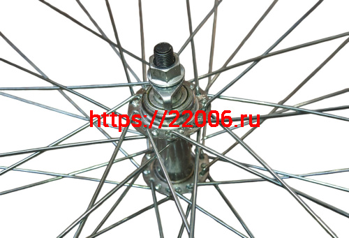 Обод Вело 26" передний, втулка (алюмин.) фото 2