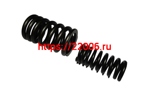 Пружина клапана SHINERAY VJP250-4 172FMM (большая + малая) на один клапан (72120009 + 72120003) фото 2 Пружина клапана SHINERAY VJP250-4 172FMM (большая + малая) на один клапан (72120009 + 72120003) фото 2