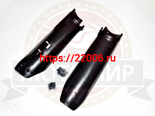 Защита пера вилки левая/правая Fighter125 фото 2 Защита пера вилки левая/правая Fighter125 фото 2