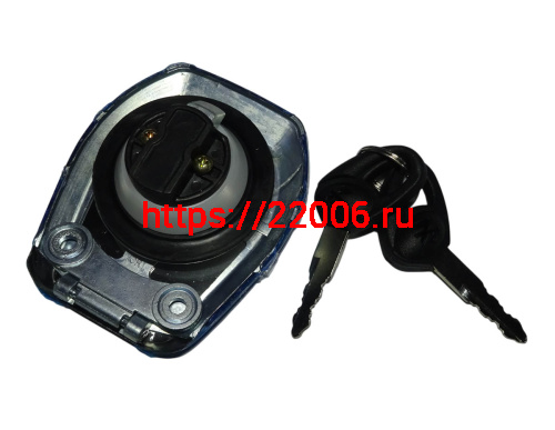 Крышка бензобака Баджадж Боксер 150 без личинки DS141009 (аналог) фото 2