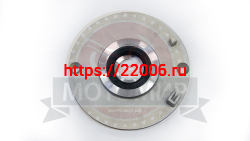 Крышка коленвала 1Р39 Альфа "Zodiak" 100/110 левая маслоотделительная (круглая) №2 в сборе