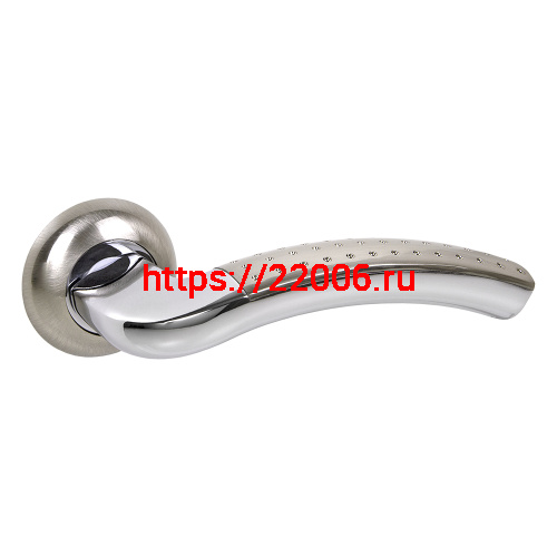 Ручка Fuaro (Фуаро) раздельная LM/Z R.TL54.INTRO SN/CP-3 матовый никель/хром