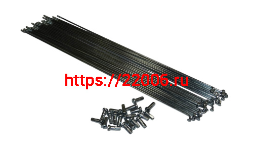 Спицы велосипедные с ниппелем 142мм (компл.-144шт) фото 2