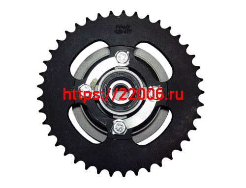 Звезда 41 зуб. (428) (d54mm - 4 x 49mm) цепи, задняя Альфа в сборе с основанием Звезда 41 зуб. (428) (d54mm - 4 x 49mm) цепи, задняя Альфа в сборе с основанием