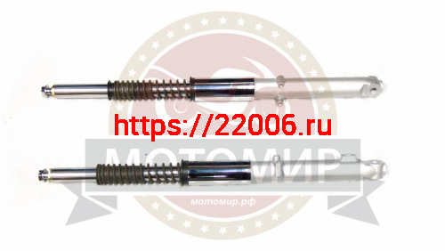 Перо вилки передней HUNTER 125 левое/правое (пара) барабан. тормоз Перо вилки передней HUNTER 125 левое/правое (пара) барабан. тормоз