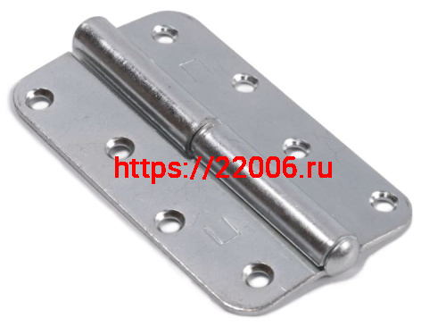Петля skobis (СКОБИС) накладная ПН-110 цинк белый, левая Петля skobis (СКОБИС) накладная ПН-110 цинк белый, левая