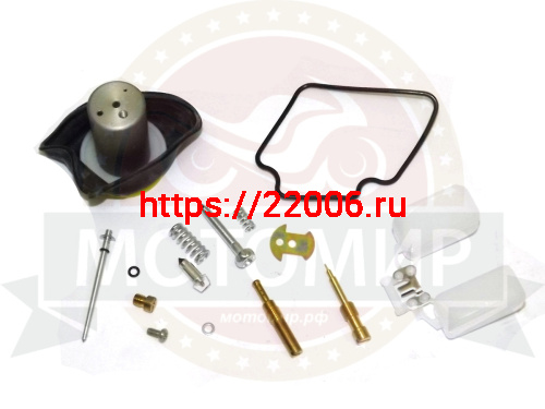 Ремкомплект карбюратора 4х такт. 152QMI,157QMJ (полный) D22 мм фото 2 Ремкомплект карбюратора 4х такт. 152QMI,157QMJ (полный) D22 мм фото 2