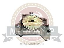 Насос масляный КАYO YX140/160, 1P60FMJ в сборе с шестерней толстый (E13-1) (НАБОР)