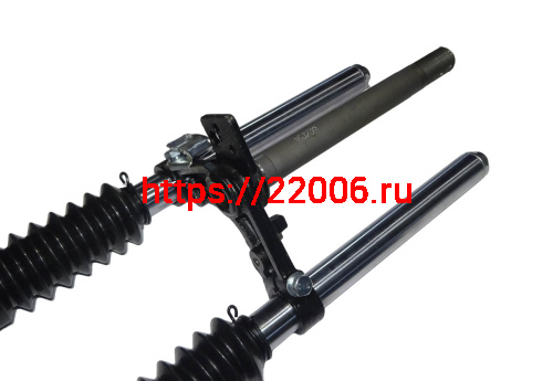 Вилка телескопическая передняя TRICKLER 2 в сборе (барабанный тормоз) фото 3 Вилка телескопическая передняя TRICKLER 2 в сборе (барабанный тормоз) фото 3