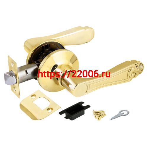 Ручка Punto (Пунто) защелка 6037 PB-P (без фик.) золото Ручка Punto (Пунто) защелка 6037 PB-P (без фик.) золото