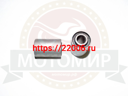Сайлентблок 23 мм  D23*L33/d10*L35 вилки маятника "Альфа" (компл.-2 шт.)  (ПР)